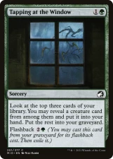 Tapping at the Window card image