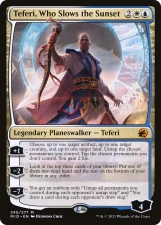 Teferi, Who Slows the Sunset card image