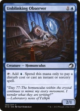 Unblinking Observer card image