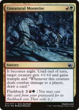 Unnatural Moonrise card image