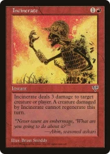 Incinerate card image