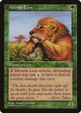 Mtenda Lion card image