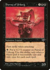 Purraj of Urborg card image