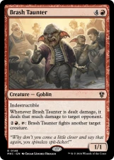 Brash Taunter card image