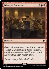 Disrupt Decorum card image