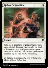 Gideon’s Sacrifice card image