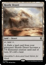 Hostile Desert card image