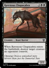 Ravenous Chupacabra card image