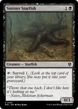 Sinister Starfish card image