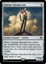 Solemn Simulacrum card image