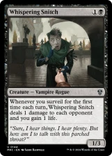 Whispering Snitch card image