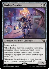Barbed Servitor card image