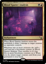 Blood Spatter Analysis card image