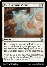 Call a Surprise Witness card image
