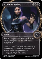 It Doesn’t Add Up card image