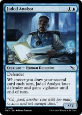 Jaded Analyst card image