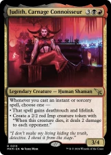 Judith, Carnage Connoisseur card image