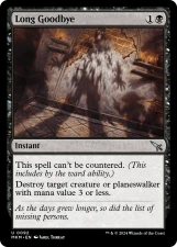 Long Goodbye card image