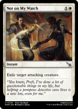 Not on My Watch card image