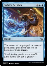 Sudden Setback card image