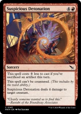 Suspicious Detonation card image