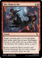 The Chase Is On card image