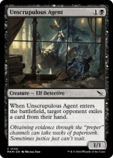 Unscrupulous Agent card image