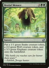Bestial Menace card image