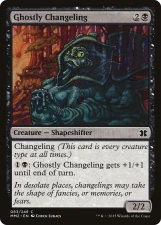 Ghostly Changeling card image