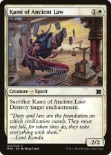 Kami of Ancient Law card image