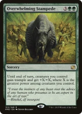 Overwhelming Stampede card image