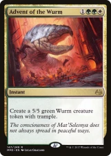 Advent of the Wurm card image