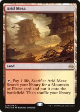Arid Mesa card image