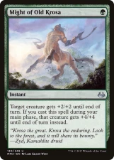 Might of Old Krosa card image