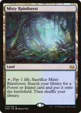 Misty Rainforest card image