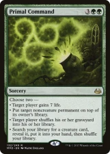 Primal Command card image