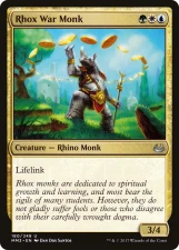 Rhox War Monk card image