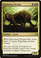 Sprouting Thrinax card image