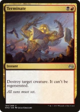Terminate card image