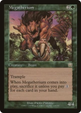Megatherium card image