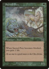 Sacred Prey card image