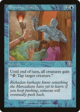 Shoving Match card image