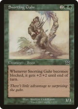 Snorting Gahr card image