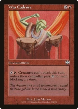 War Cadence card image