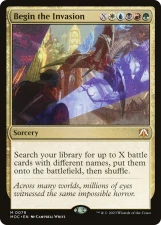 Begin the Invasion card image