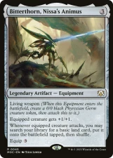 Bitterthorn, Nissa’s Animus card image