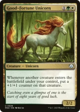 Good-Fortune Unicorn card image