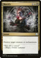 Mortify card image