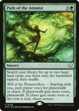 Path of the Animist card image