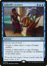 Saheeli’s Artistry card image